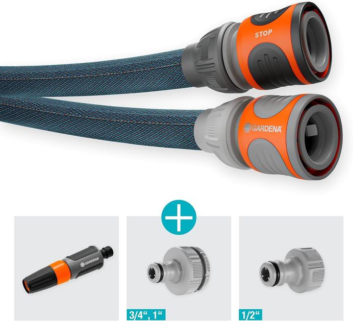 Image du produit Gardena Tuyau textile Liano Xtreme 1/2, 30 m set (30 m, 13 mm)