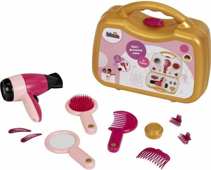 Theo Klein STS - Frisierkoffer, elektrischer Haartrockner