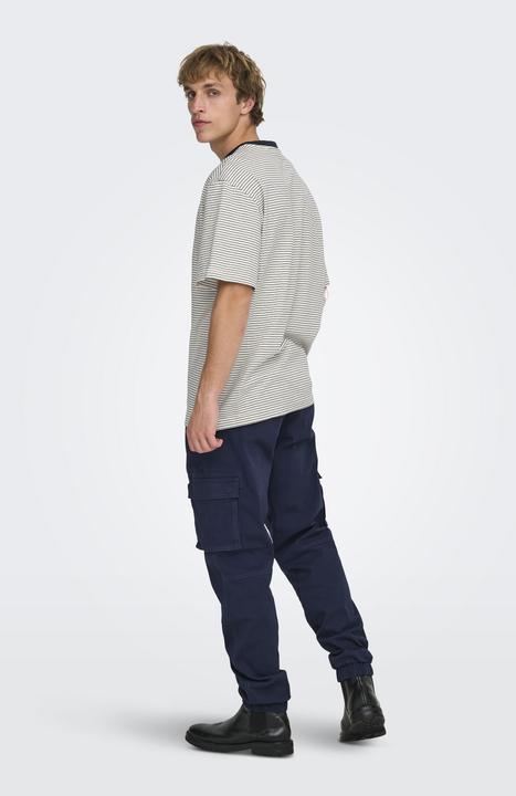 Produktbild Only & Sons Onsfred Life Rlx Ss Stripe Tee Noos (S)