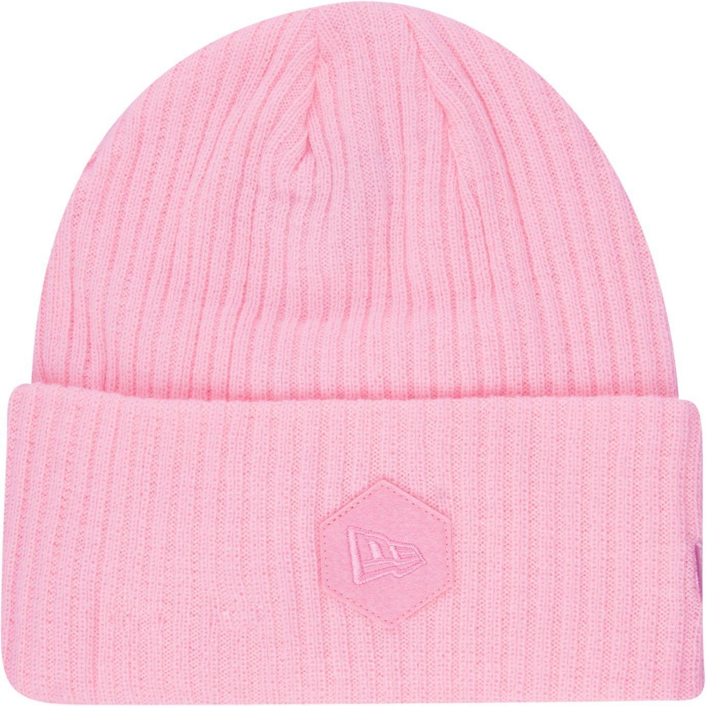 New Era, Herren, Mütze, Unisex Wintermütze Beanie - RIBBED WIDE CUFF rosa, Rosa