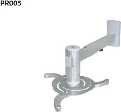 Produktbild Sunne PRO05 - Wand - 10 kg - Silber - 360° - -15 - 15° - 48 cm (Wand)