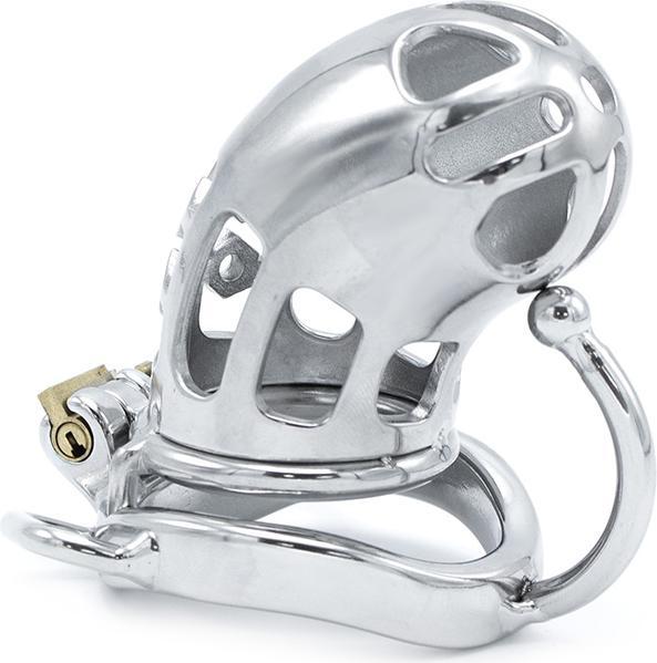 Produktbild Kiotos Steel Belted Chastity Device with Ball Divider