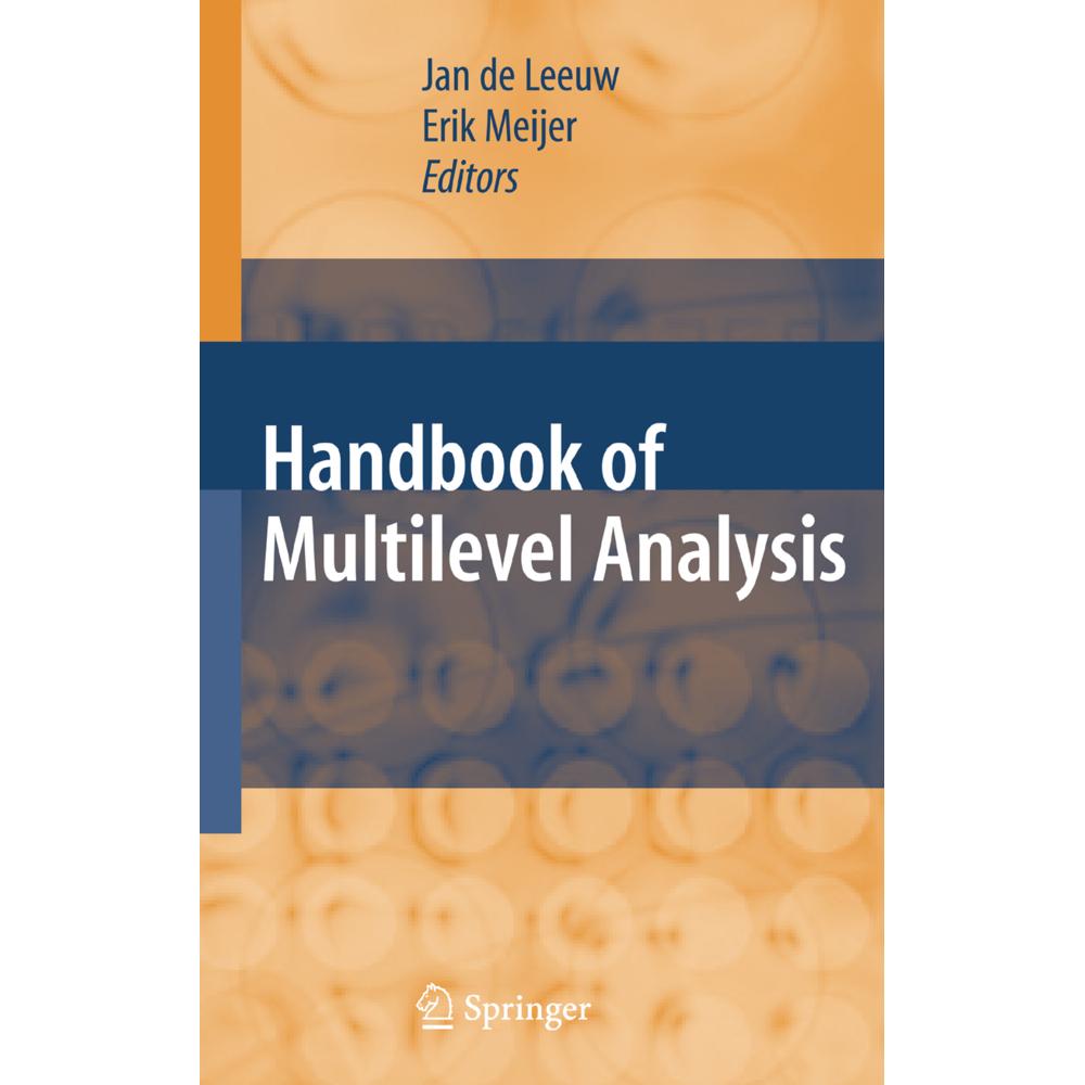 Handbook of Multilevel Analysis, Fachbücher von Erik Meijer, Jan Deleeuw