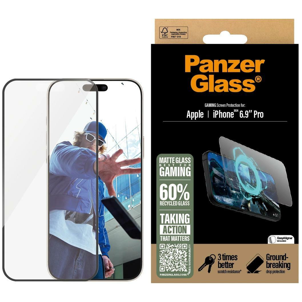 PanzerGlass Gaming UWF (1 Stück, LG G4 Pro), Smartphone Schutzfolie, Transparent