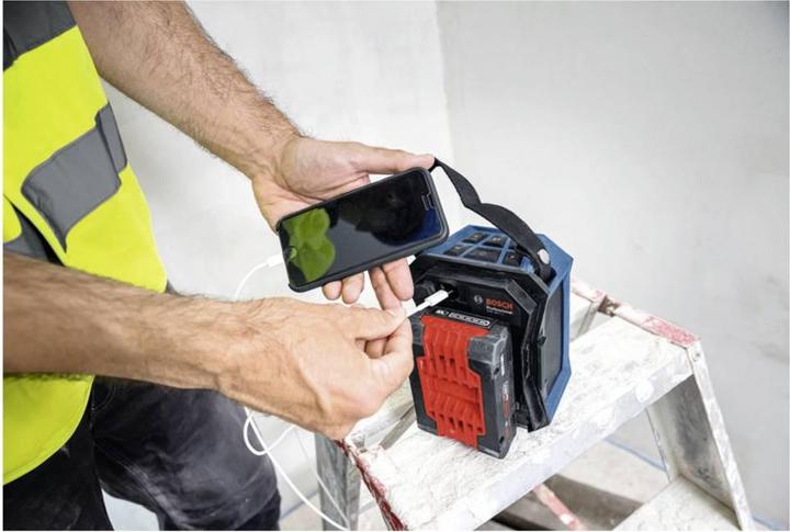 Produktbild Bosch Professional Bosch Akku-Radio GPB 18V-1 (solo C) (Batteriebetrieb)