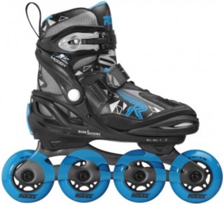 Image du produit Roces Patins à roulettes Moody Boy Tif 400855 01, noir-bleu - 30-35 (40)