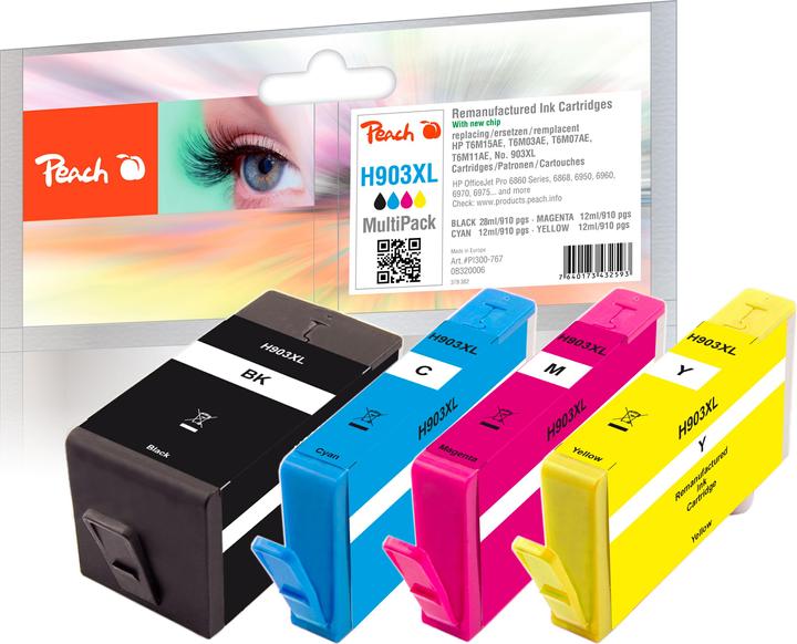 Produktbild Peach 903XL MultiPack (M, C, Y, BK)