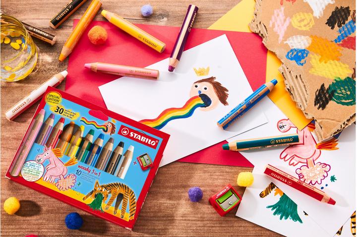 Productafbeelding STABILO Woody 3in1 (10x)