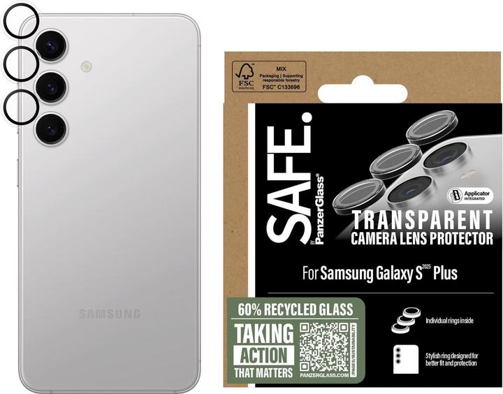 Produktbild PanzerGlass Safe. (1 Stück, Samsung Galaxy S25+)