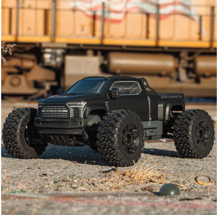 Produktbild Arrma Monster Truck Big Rock BLX 223S, Schwarz ARTR, 1:10 (RTR Ready-to-Run)