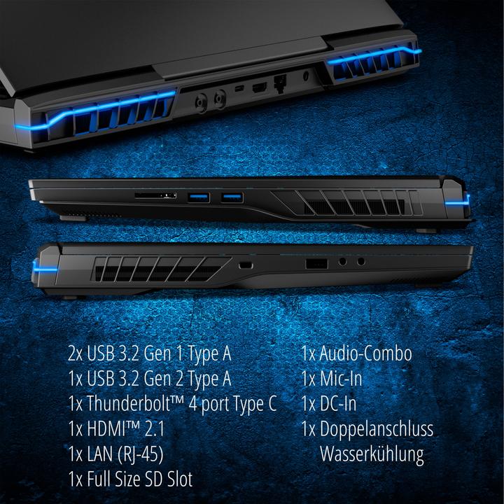 Actual product image Medion Erazer Beast X40 i9 32 N W11H 30035230 (17.01", Intel Core i9-13900HX, 64 GB, 2000 GB, DE)
