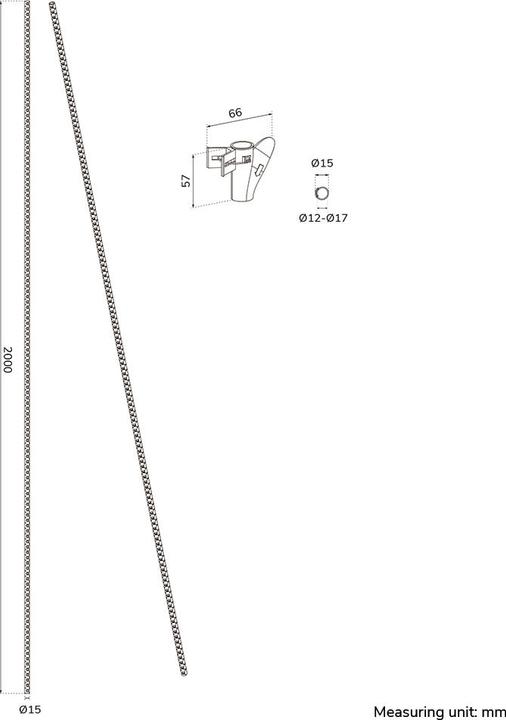 Produktbild Neomounts Kabelspirale 1-3 Kabel weiss/universal/15mm Durchmesser (Kabelschlauch, 200 cm)