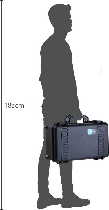 Image du produit HPRC 2550W rollbar, mit Second Skin schwarz/blau (Cache-objectif, 2550 l)