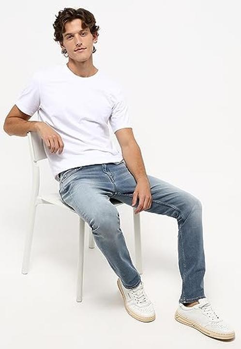 Image du produit Mustang Mid Rise Vegas Jeans Slim Fit Light Blue Used (W31/L32)