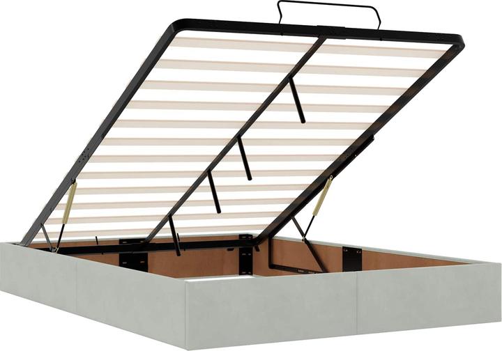 Actual product image vidaXL Modernes Bett (140 x 190 cm)