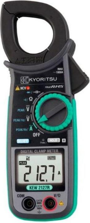 Produktbild Kyoritsu Stromzange digital KEW-2127R K (CAT III 600V, CAT IV 300V, Zangenstrommesser)