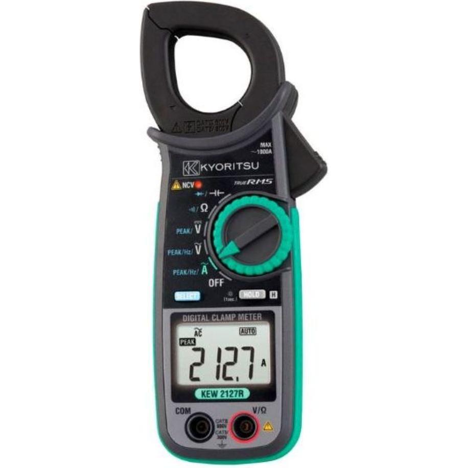 Kyoritsu, Multimetro, Pinza amperometrica digitale KEW-2127R K (CAT IV 300V, CAT III 600V)