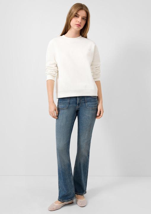 Produktbild s.Oliver Sweatshirt Weiches Sweatshirt mit Print (S)