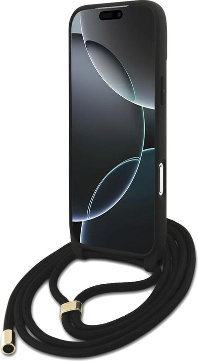 Productafbeelding Guess Etui 4G Big Logo Cord Stap Crossbody do iPhone 17 Pro Max brązowy (Apple iPhone 17 Pro Max)