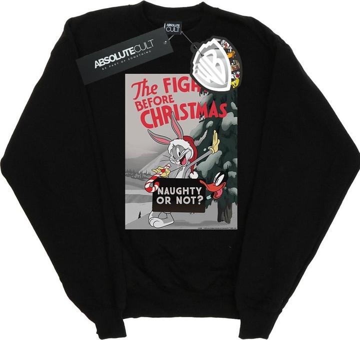 Immagine prodotto Looney Tunes The Fight Before Christmas Felpa Uomo (4XL)