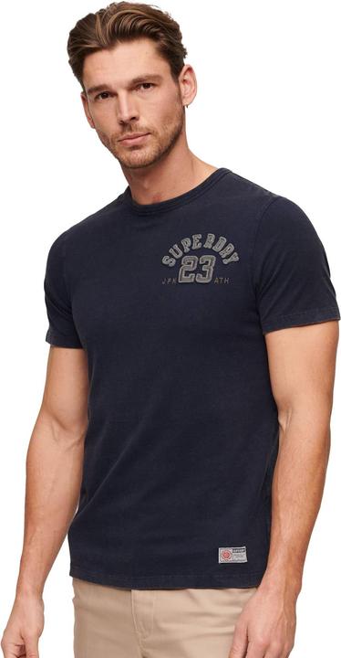 Actual product image Superdry T-Shirt Casual Bequem sitzend Vintage Athletic Chest Short Sleeve T-Shirt (M)