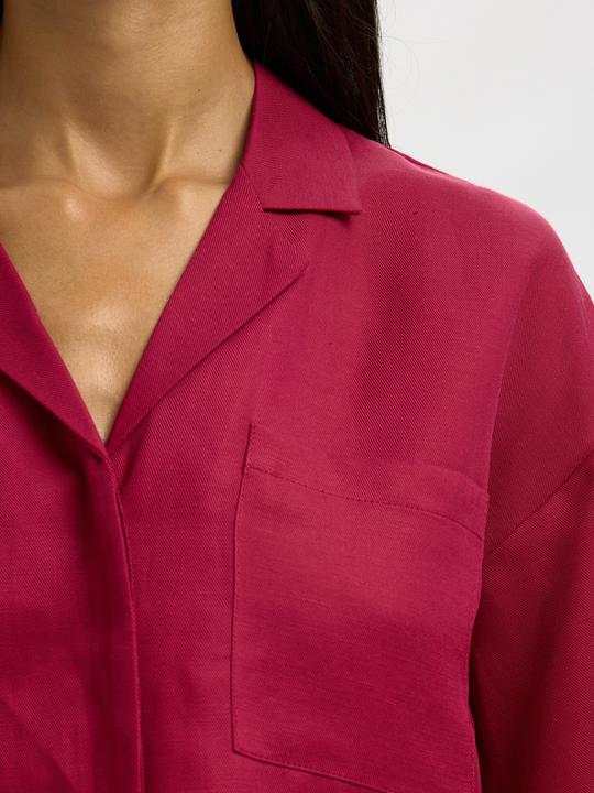 Immagine prodotto Selected Kurzarm Bluse aus Leinengemisch (38)