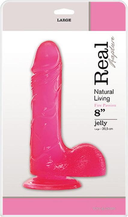 Produktbild Real Rapture Dildo-JELLY DILDO PINK 8
