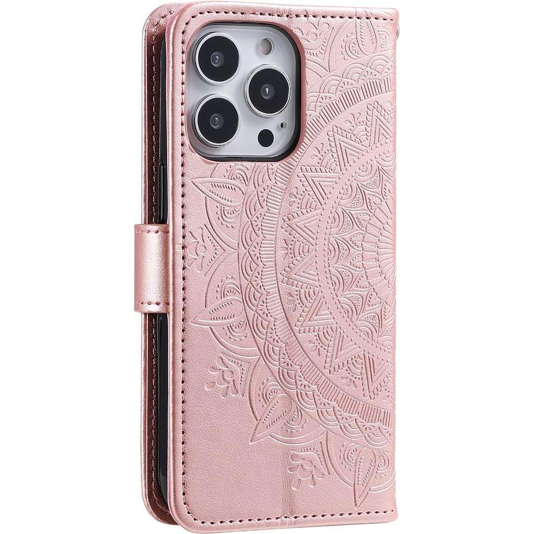Thumbnail - König Design Schutz Handy Hülle für Apple iPhone 15 Pro Case Cover Klapp Tasche Wallet Bumper (Apple iPhone 15 Pro), Sma...
