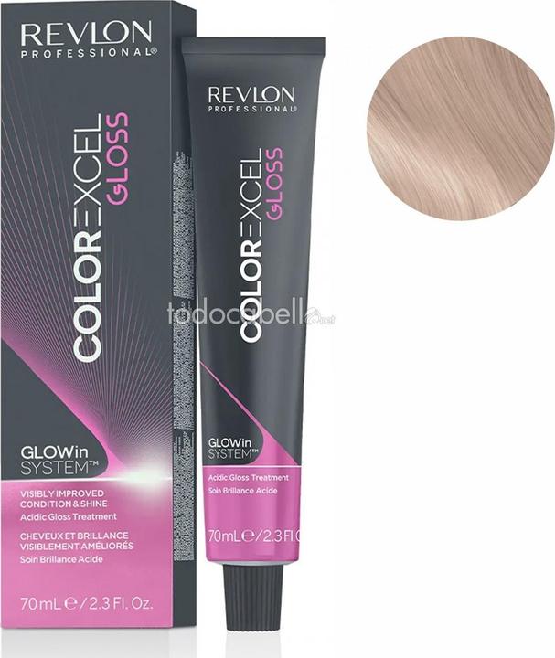 Actual product image Revlon Color Excel Gloss saure Glanzbehandlung (9.85 Nude Blush Very Light Blonde Light Brown Mahogany)