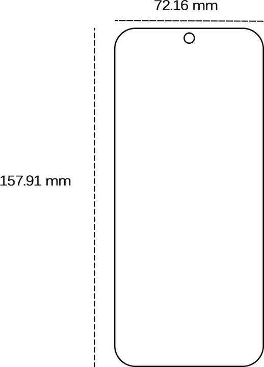 Productafbeelding OEM Gehard glas 2,5D voor Pixel 9 Pro XL (1 Pcs., Google Pixel 9 Pro XL)