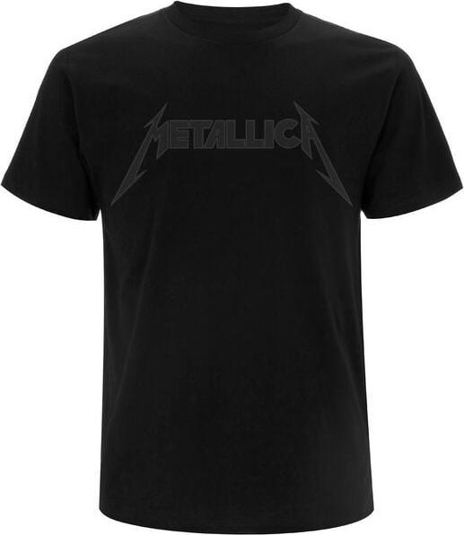 Produktbild Metallica Black On Black Classic Logo (S)