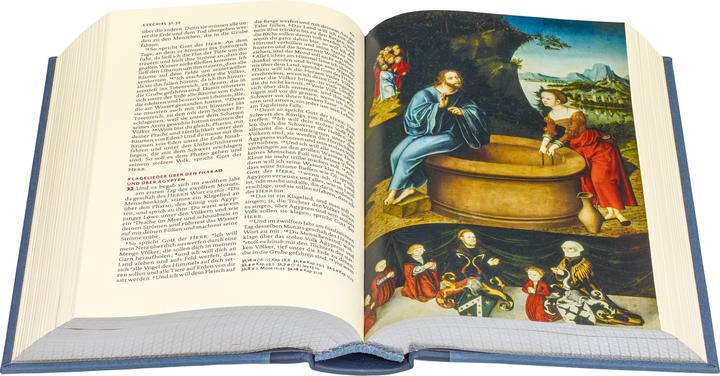 Produktbild Lutherbibel revidiert 2017 - Die Prachtbibel mit Bildern von Lucas Cranach (Deutsch, Lucas Cranach, Martin Luther, 2017)