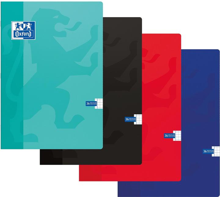 Oxford Scuola (A4, Quadretti, Copertina morbida)