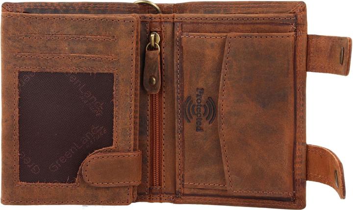Immagine prodotto Greenland Nature Portafoglio Montenegro RFID in pelle 9 cm