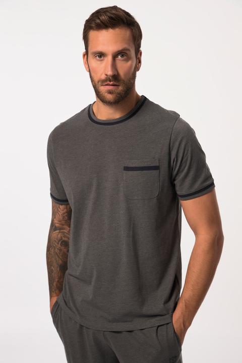 Image du produit JP1880 Pyjama en jersey chiné, deux pièces (short & T-shirt) - jusqu'au 8 XL (8XL)
