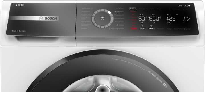 Produktbild Bosch Hausgeräte WGB256A41 (10 kg, Links)
