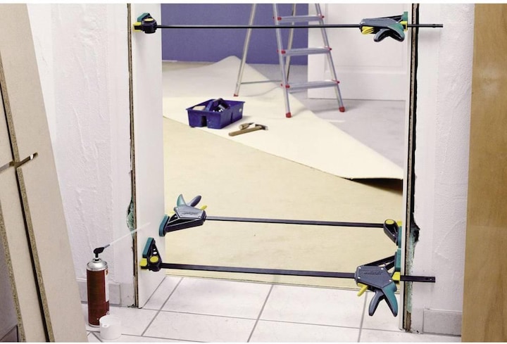 Actual product image wolfcraft Einhandzwinge EHZ „PRO“ 100/450 mm (450 mm)