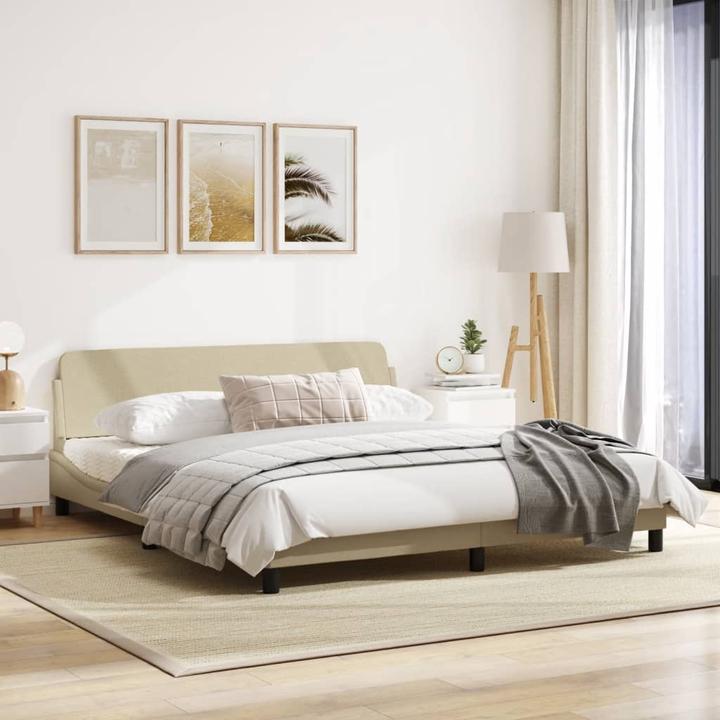 Immagine prodotto VidaXL Giroletto con testiera in tessuto (180 x 200 cm)