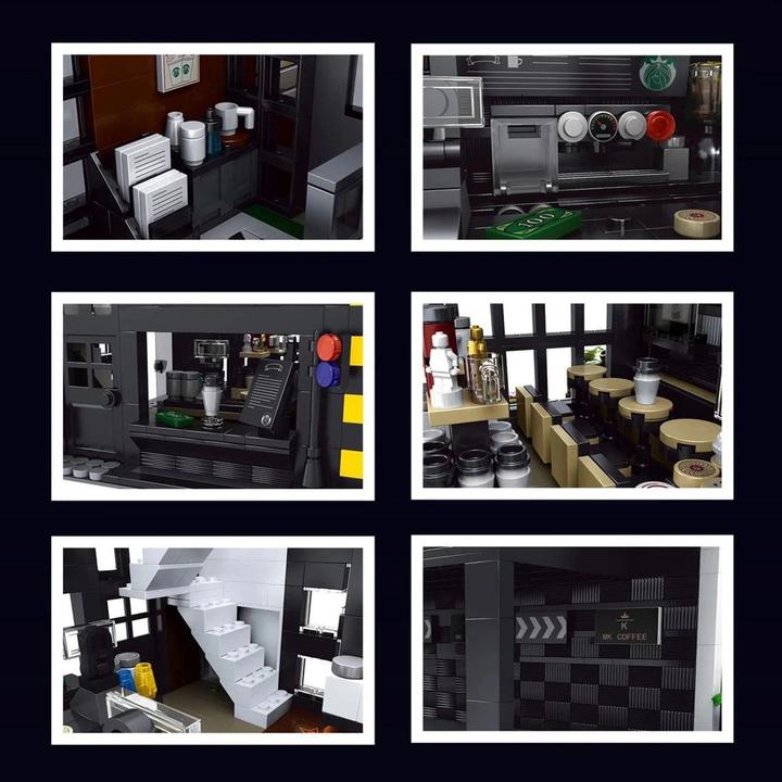 Actual product image Mould King Coffee house