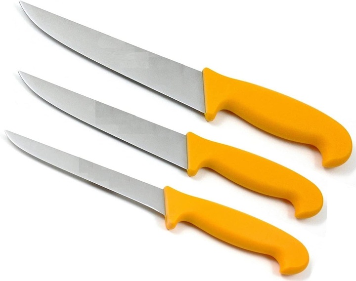 Immagine prodotto Messermann Set di 7 coltelli da macellaio (23 cm)