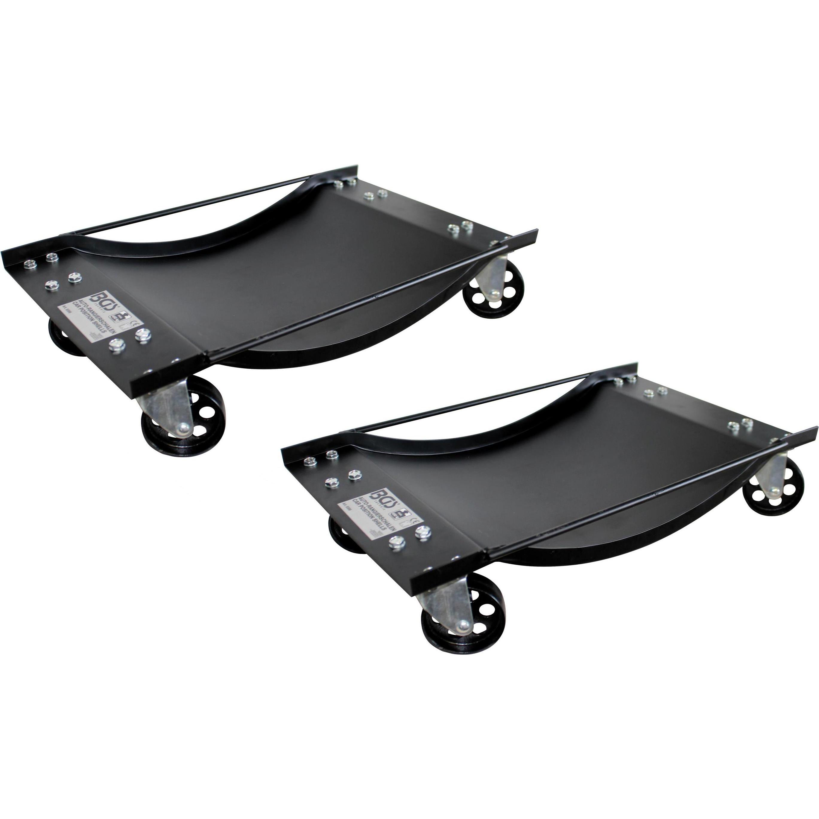 BGS, Garagenausstattung, Auto-Rangierschalen 1 Paar 450 kg