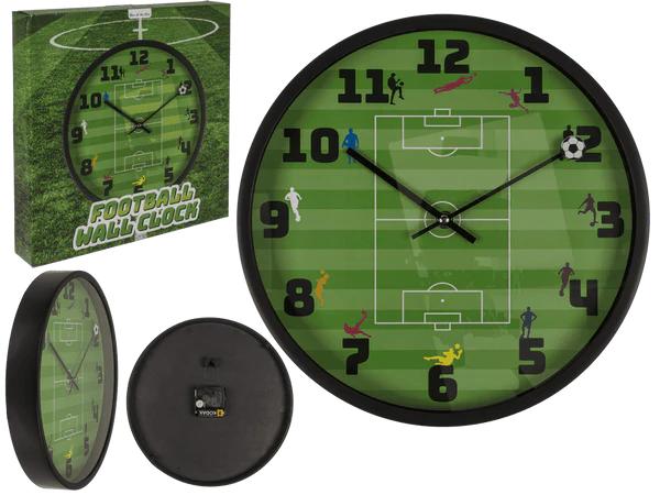 Ootb Wanduhr, Fussball, 30 x 30 x 4,5 cm (30 cm)