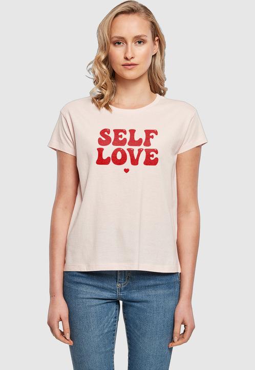 Produktbild Merchcode Ladies Wording - Self Love Box Tee - 174951 (M)