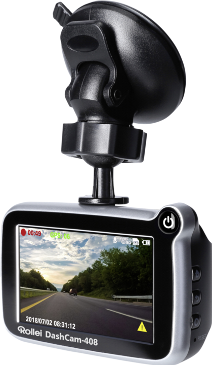 Rollei DashCam-408 (Accelerometer, GPS receiver, Full HD)