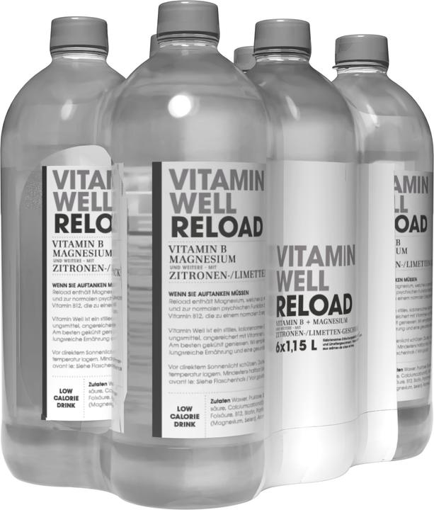 Produktbild Vitamin Well Reload (Limette, Zitrone, 6 x)
