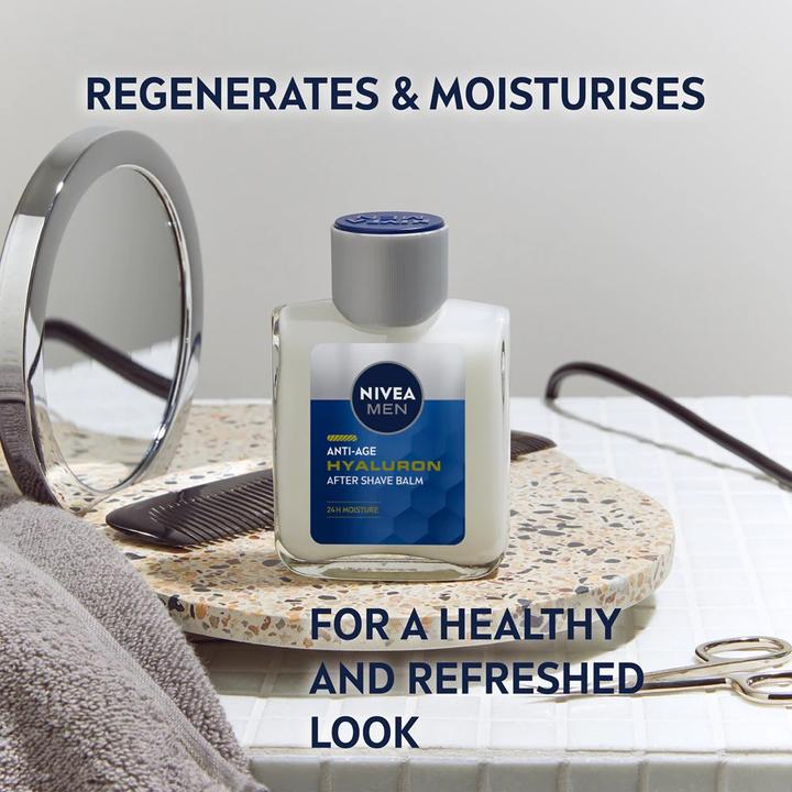 Actual product image NIVEA MEN Hyaluron Anti-Age (Aftershave balm, 100 ml)