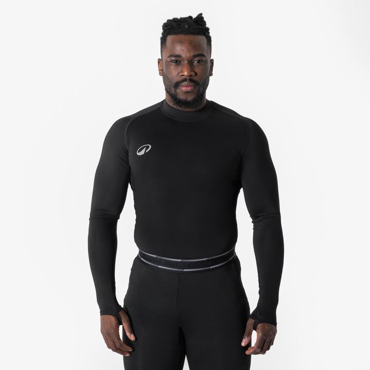 Actual product image Kipsta Baselayer unisex long sleeve adapted polyester elastane (L)