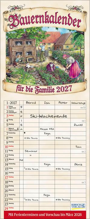 Produktbild Bauernkalender 2027
