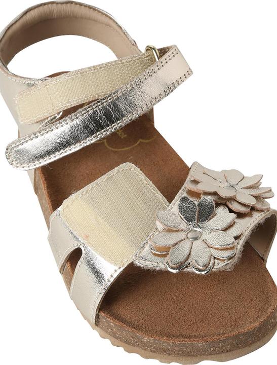 Image du produit Vertbaudet Ledersandalen mit Blumen Mädchen (25)