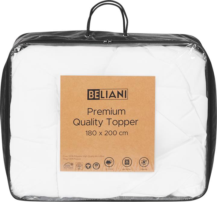 Actual product image Beliani Mattress Topper 180 x 200 cm YANGRA (180 x 200 cm)